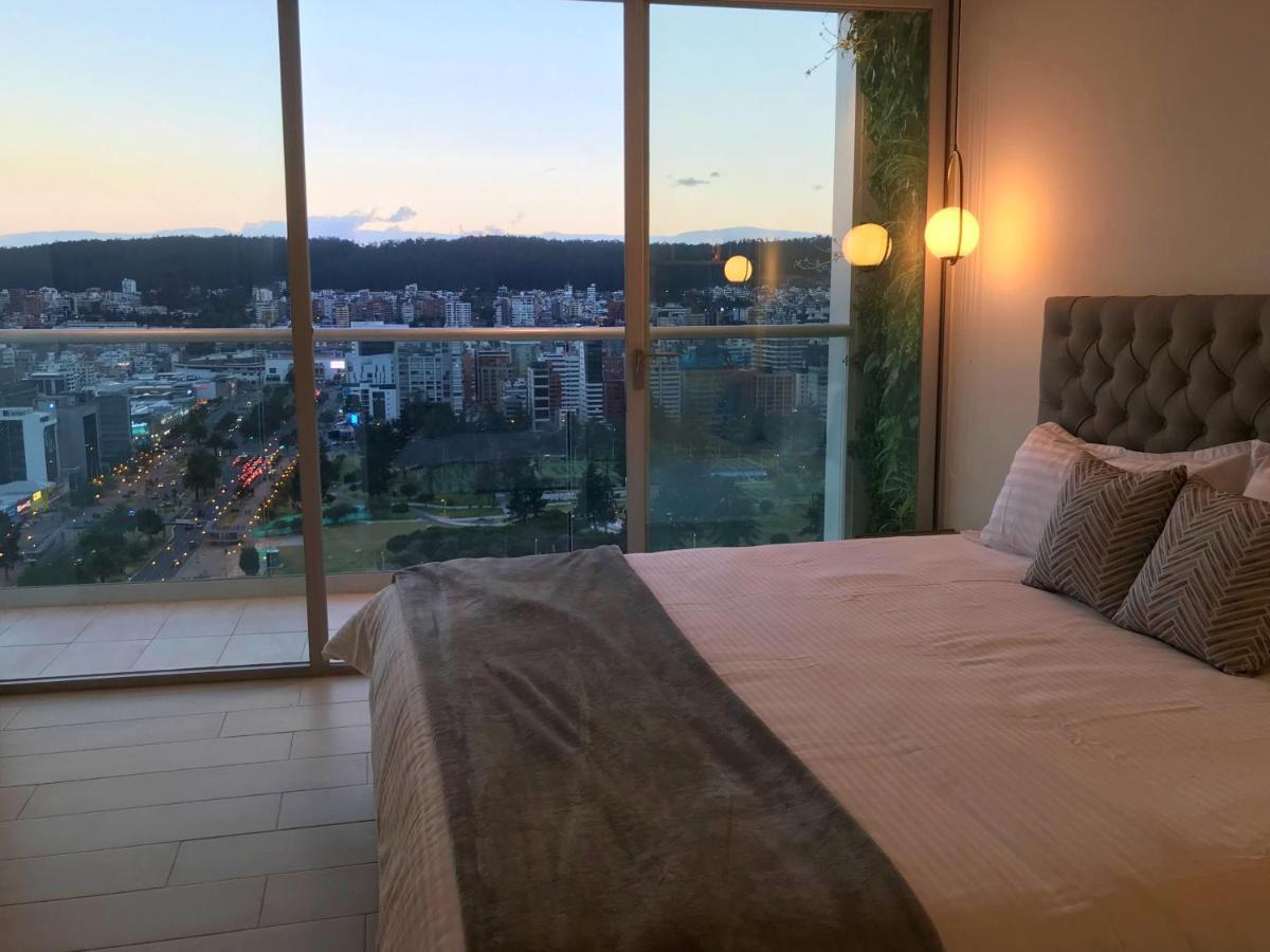 Suite Apartamento Espectacular Vista La Carolina - One Quito Zewnętrze zdjęcie