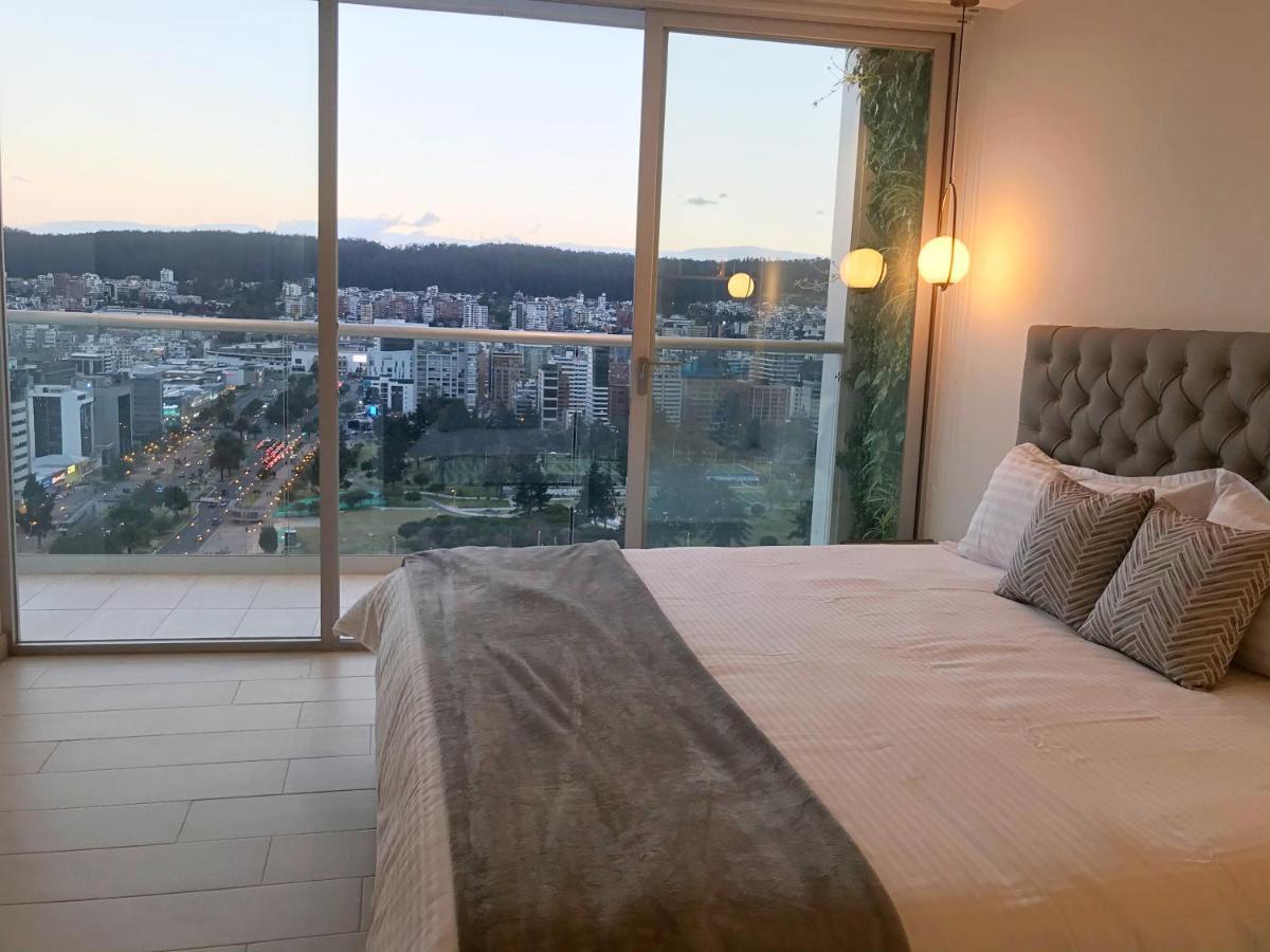 Suite Apartamento Espectacular Vista La Carolina - One Quito Zewnętrze zdjęcie